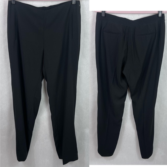 Tahari Pants - Elie Tahari Black Dress Pants Size 10 Tall Long